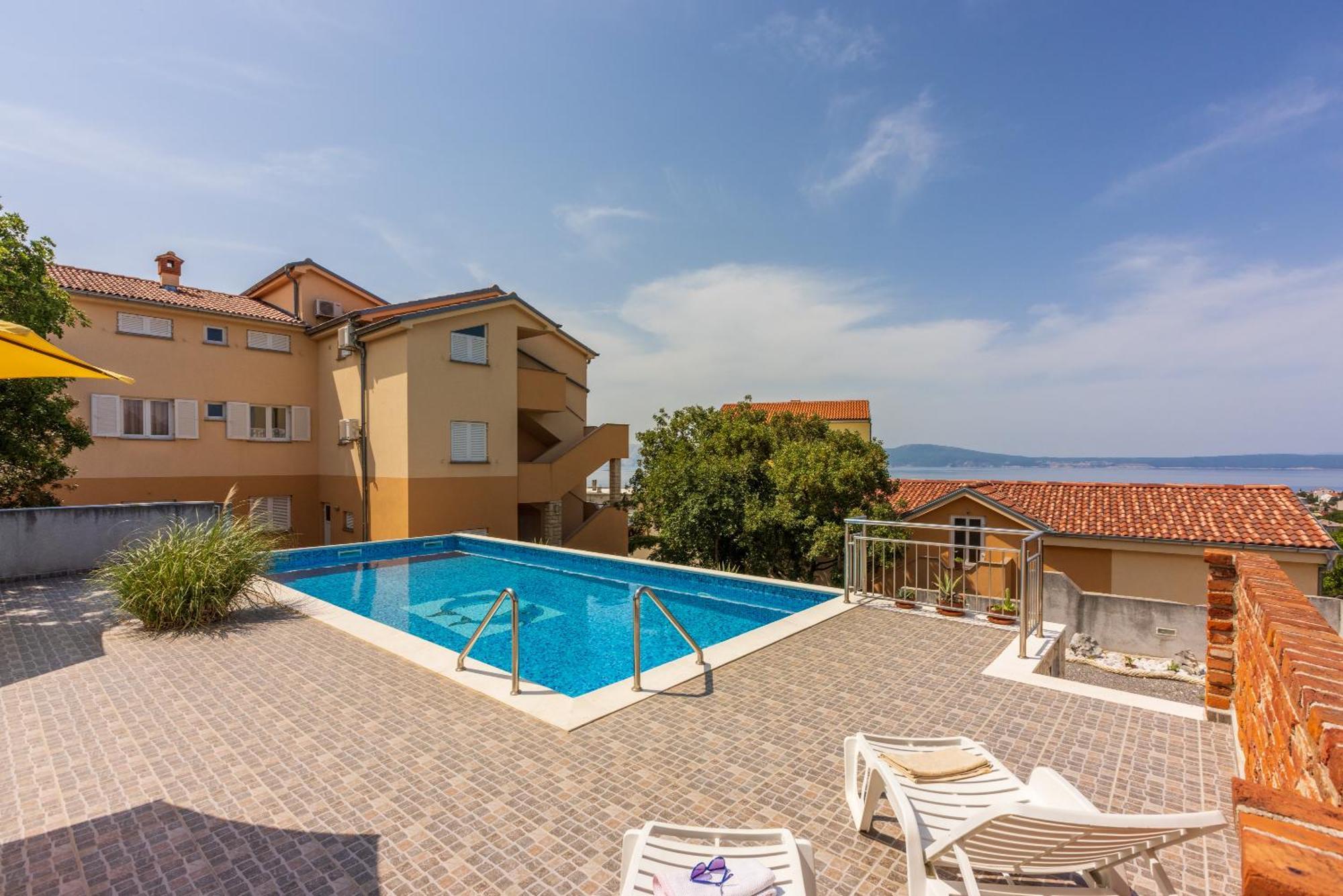 Apartmani Jaric Novi Vinodolski Dış mekan fotoğraf
